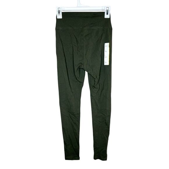 NEW Wild Fable High-Waisted Classic Deep Olive Green Leggings Small - Picture 8 of 9